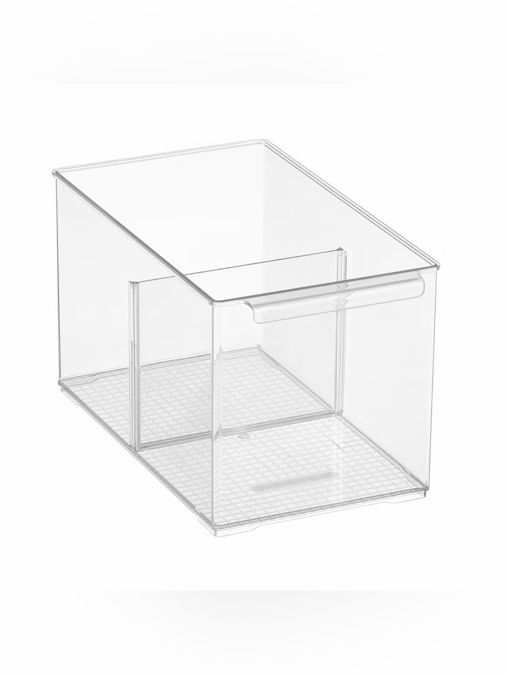 The Container Store Clear Stackable Storage Bins